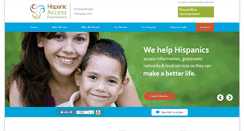 Desktop Screenshot of hispanicaccess.org