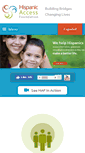 Mobile Screenshot of hispanicaccess.org